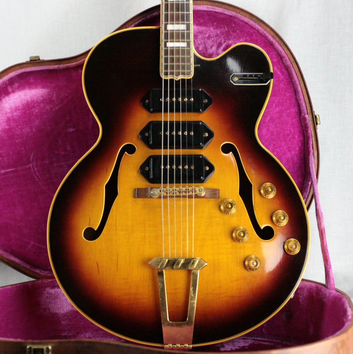 1956 Gibson ES-5 SWITCHMASTER Sunburst! Clean One Owner! 3 P90's ES5 355 335 330