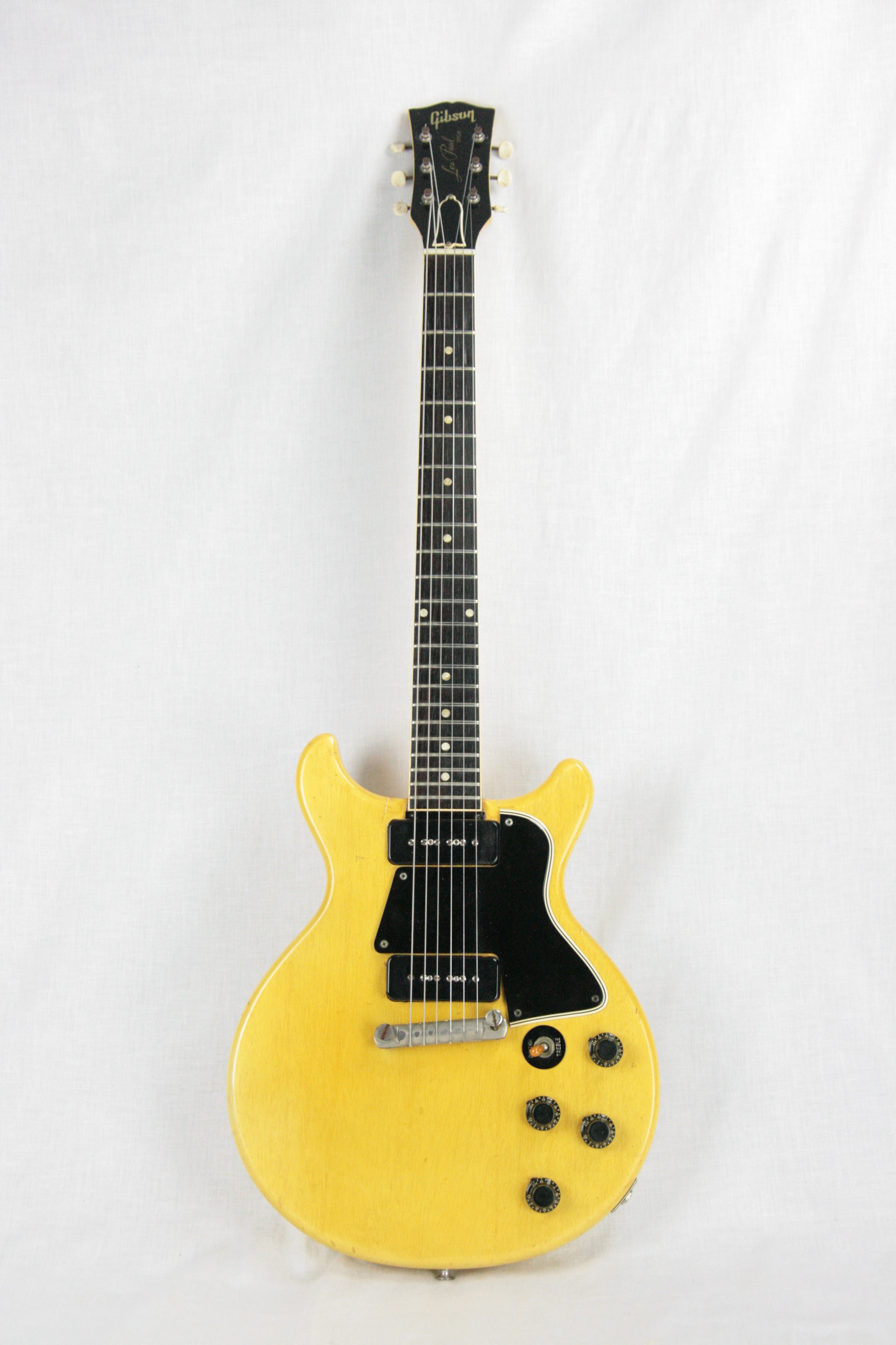 *SOLD*  1959 Gibson Les Paul TV Yellow Special! Doublecut, Double Cutaway 1950's LP! P90's Jr.