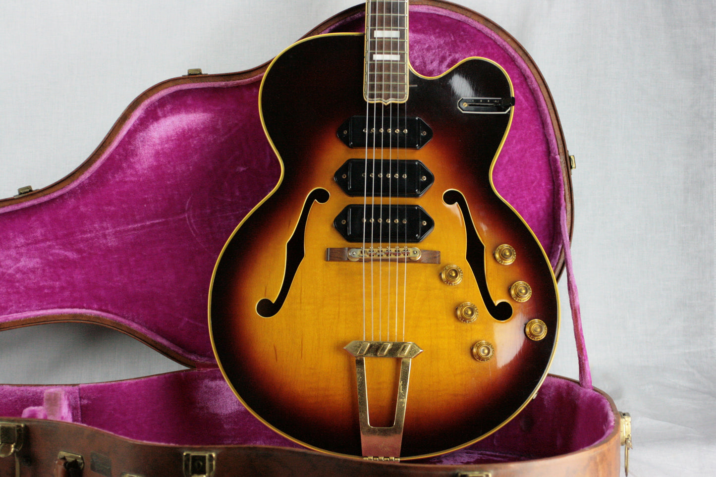 1956 Gibson ES-5 SWITCHMASTER Sunburst! Clean One Owner! 3 P90's ES5 355 335 330