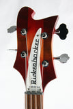 2016 Rickenbacker 4003S FIREGLO Electric Bass Guitar! Dot Inlays 4001 4003 S