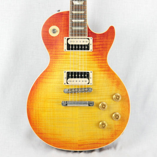 2005 Gibson Les Paul Standard Flametop Faded Cherry Sunburst plus Zebra Pickups!