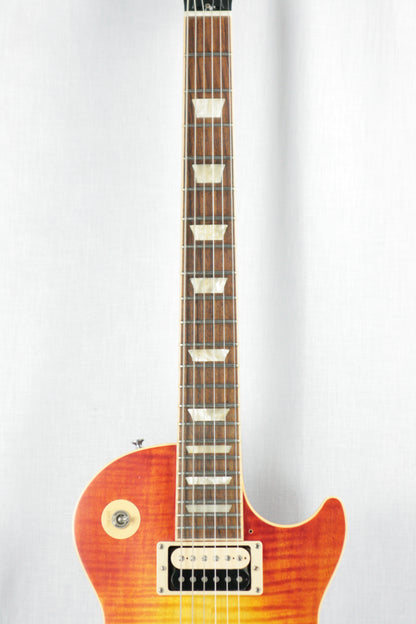 2005 Gibson Les Paul Standard Flametop Faded Cherry Sunburst plus Zebra Pickups!