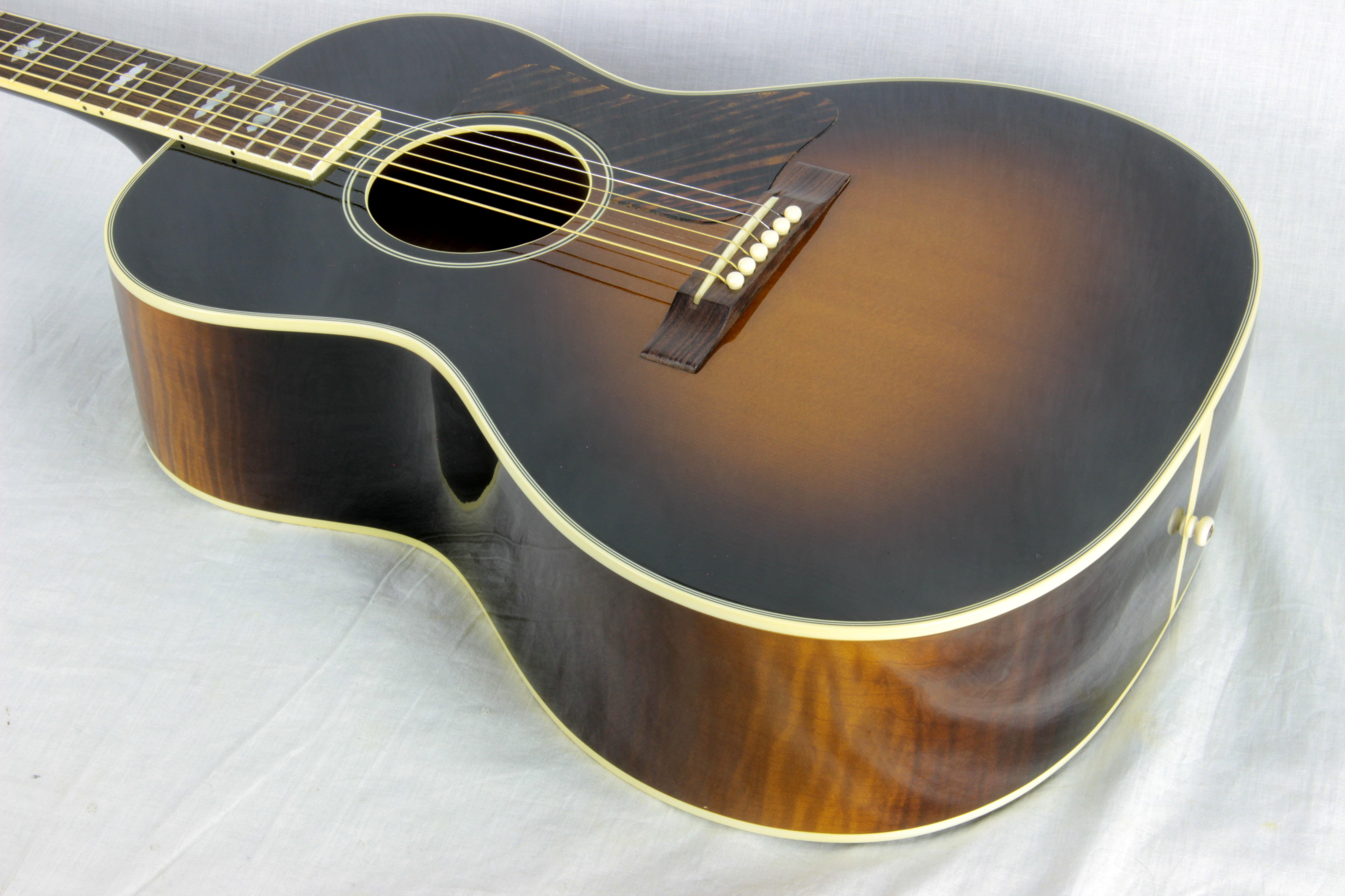 2001 Gibson Nick Lucas Reissue Acoustic Guitar! Deep Body, Figured Map –  Kansas City Vintage Guitars