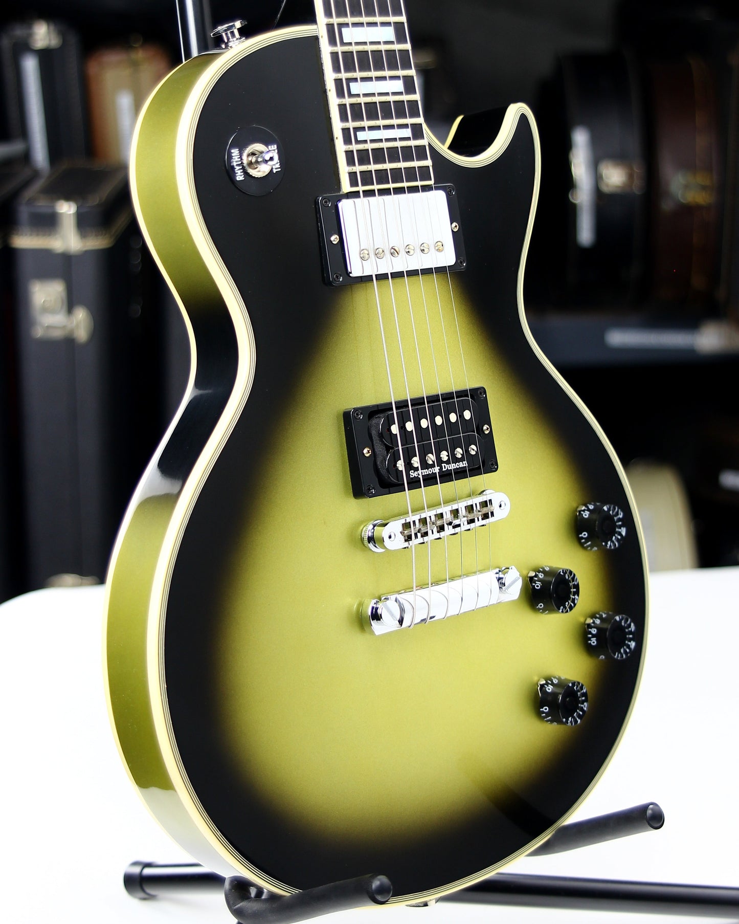 2020 Gibson ADAM JONES 1979 Les Paul Custom Shop Silverburst VOS Signature Model - Limited Edition