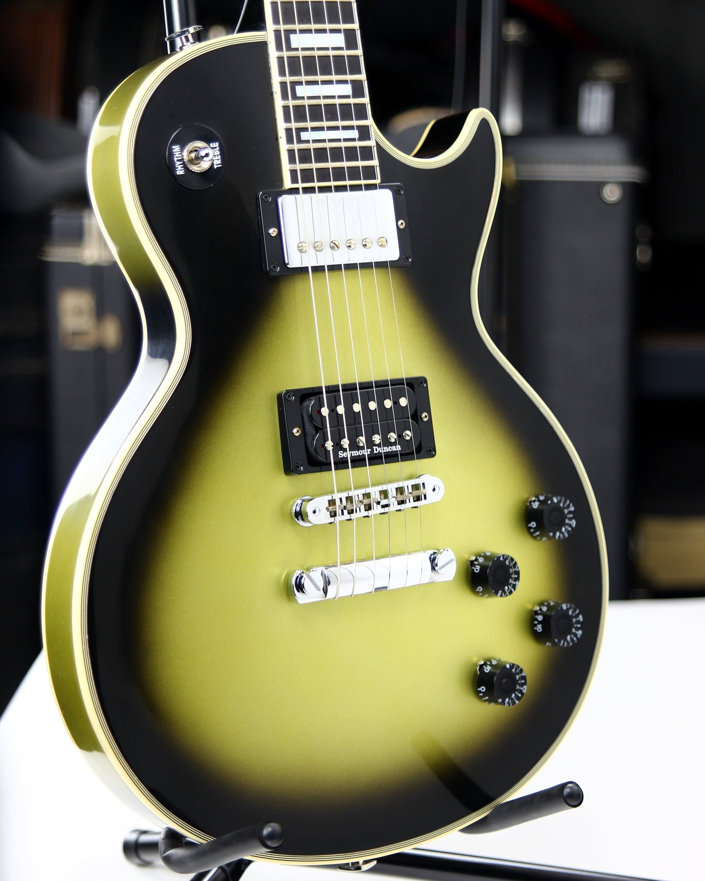 2020 Gibson ADAM JONES 1979 Les Paul Custom Shop Silverburst VOS Signature Model - Limited Edition