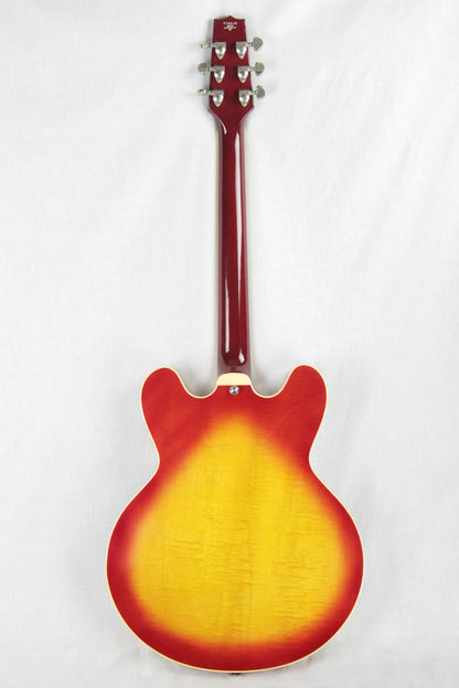 1999 Heritage H-535 Cherry Sunburst Semi-Hollowbody Guitar! Made in USA Kalamazoo Factory!