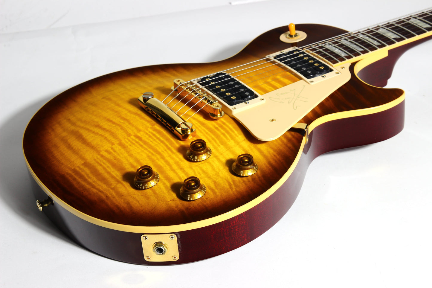 1995 Gibson Jimmy Page Les Paul Standard Signature 1959 Model - Iced Tea Plus Flametop Classic