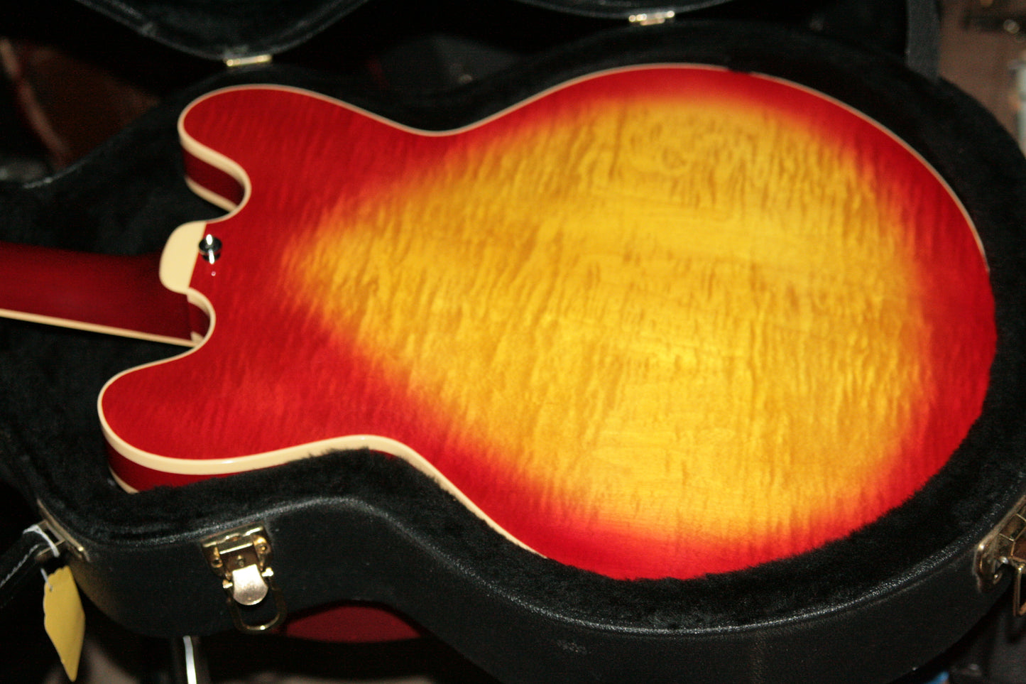 1999 Heritage H-535 Cherry Sunburst Semi-Hollowbody Guitar! Made in USA Kalamazoo Factory!