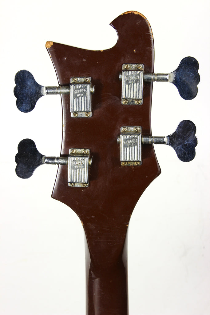 1969 Rickenbacker 4001 Bass Burgundyglo LEFT-HANDED -- EXTREMELY RARE ...