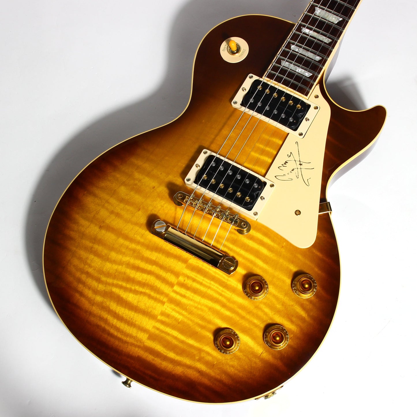 1995 Gibson Jimmy Page Les Paul Standard Signature 1959 Model - Iced Tea Plus Flametop Classic