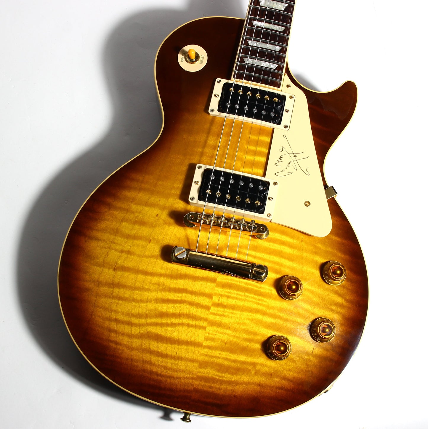 1995 Gibson Jimmy Page Les Paul Standard Signature 1959 Model - Iced Tea Plus Flametop Classic