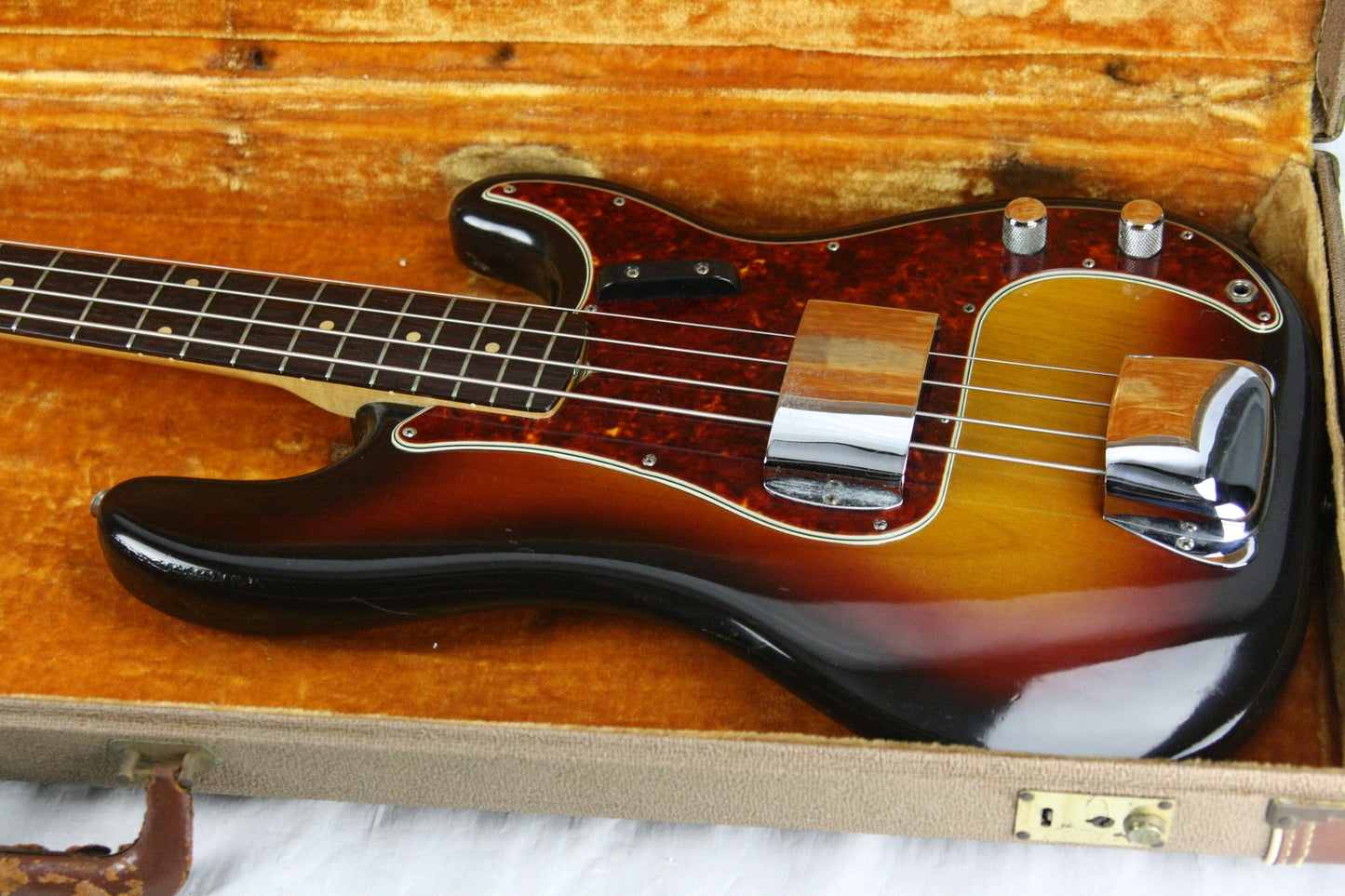 1961 Fender Precision Bass w/ OHSC! Slab-Board Neck P! SUPER CLEAN! All-Original!