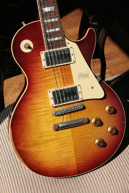 2018 Gibson 1959 HEAVY AGED Bourbon Burst Les Paul Historic Reissue! R9 59 Custom Shop