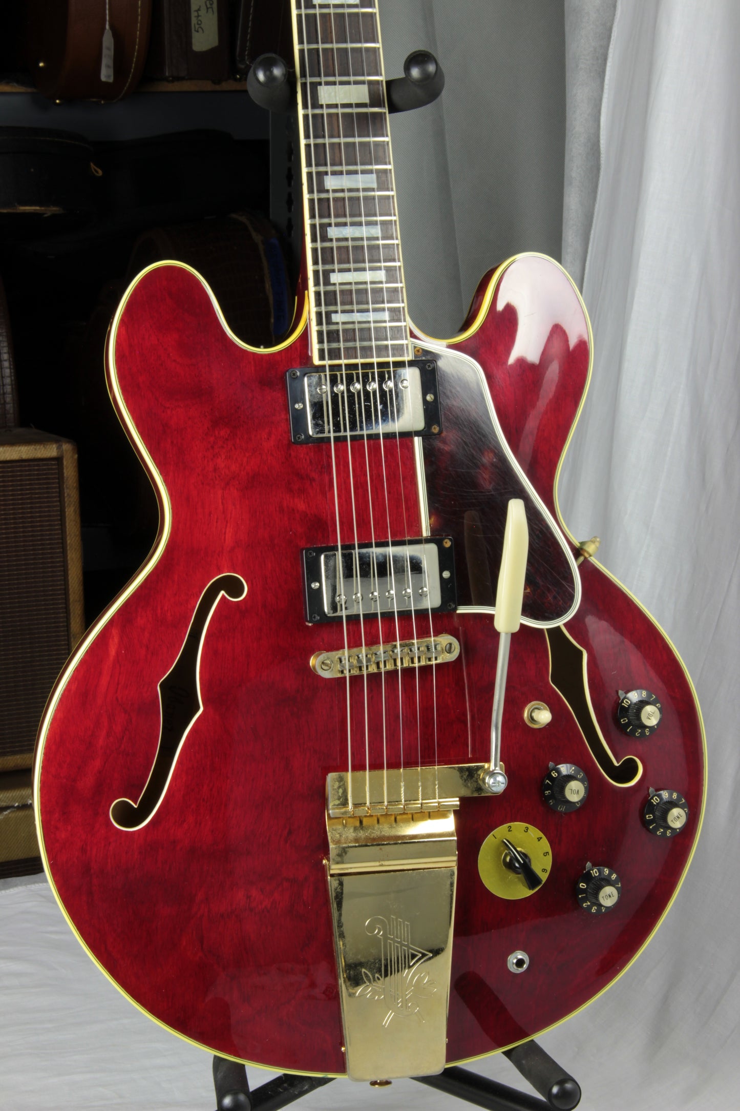 1977 Ibanez ES-355 TD Cherry Varisonic Stereo 2457 Lawsuit Era Seth Lover gibson japan