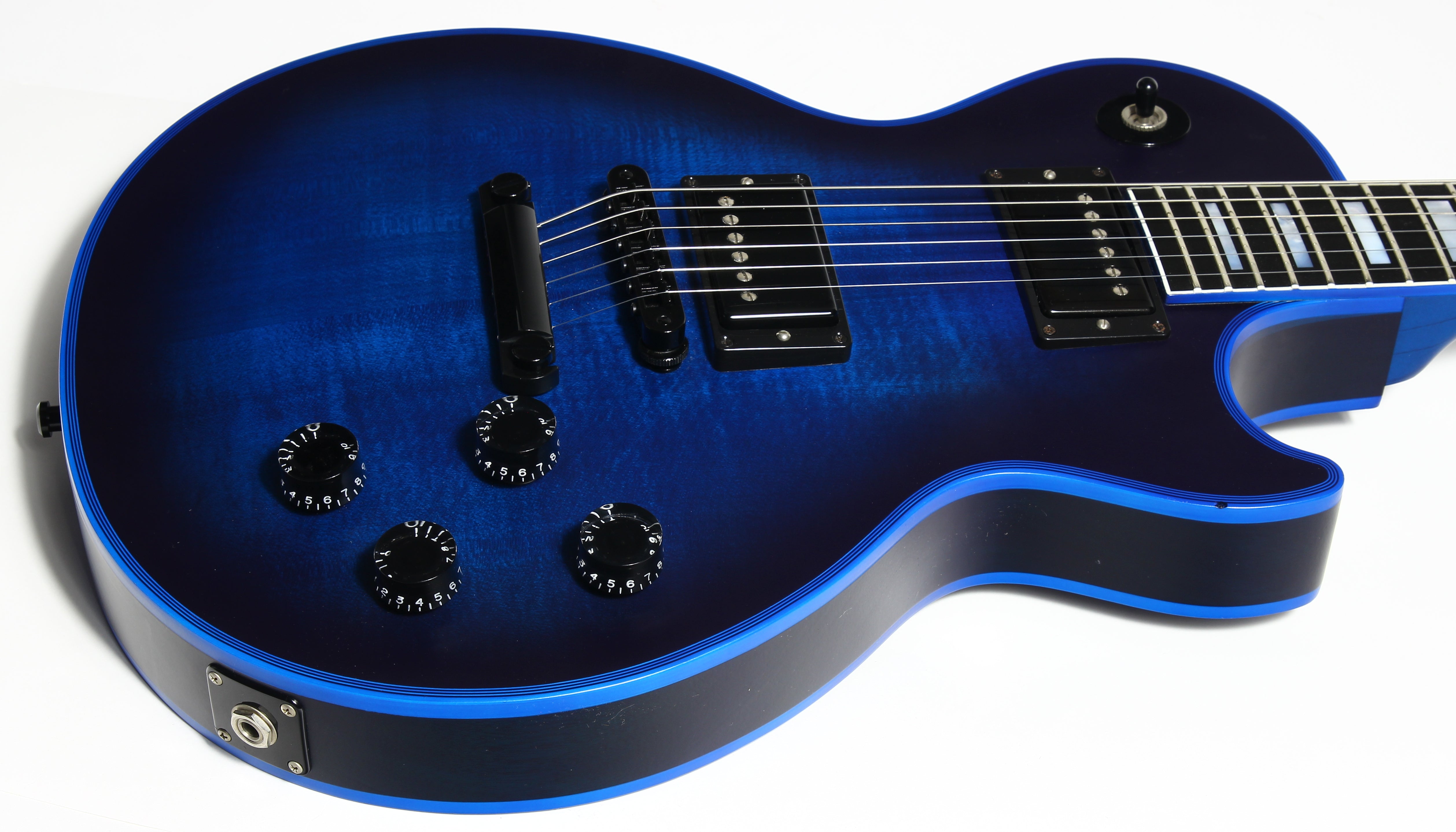 Blue Lp Custom 2017 Gibson Custom Shop Les Paul SATIN BLUE BURST WIDOW -- Rare Limite ...