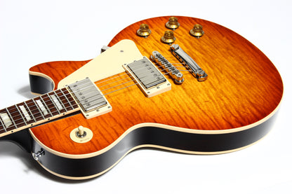 2016 Gibson Memphis ES Les Paul NO F-HOLE! Flametop Plus Limited Edition -- Standard 335 figured