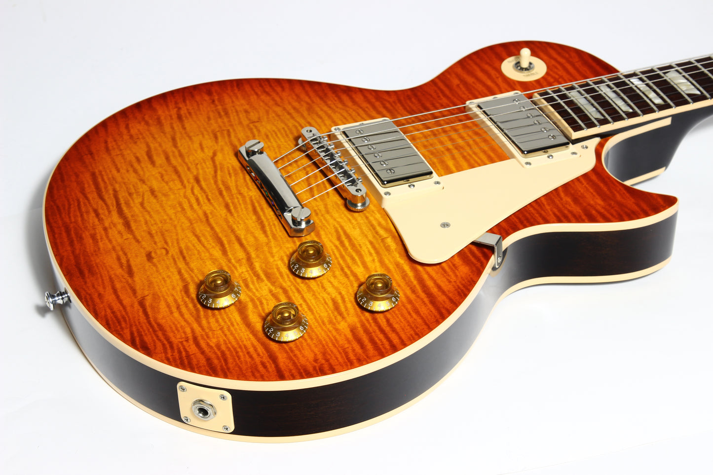 2016 Gibson Memphis ES Les Paul NO F-HOLE! Flametop Plus Limited Edition -- Standard 335 figured