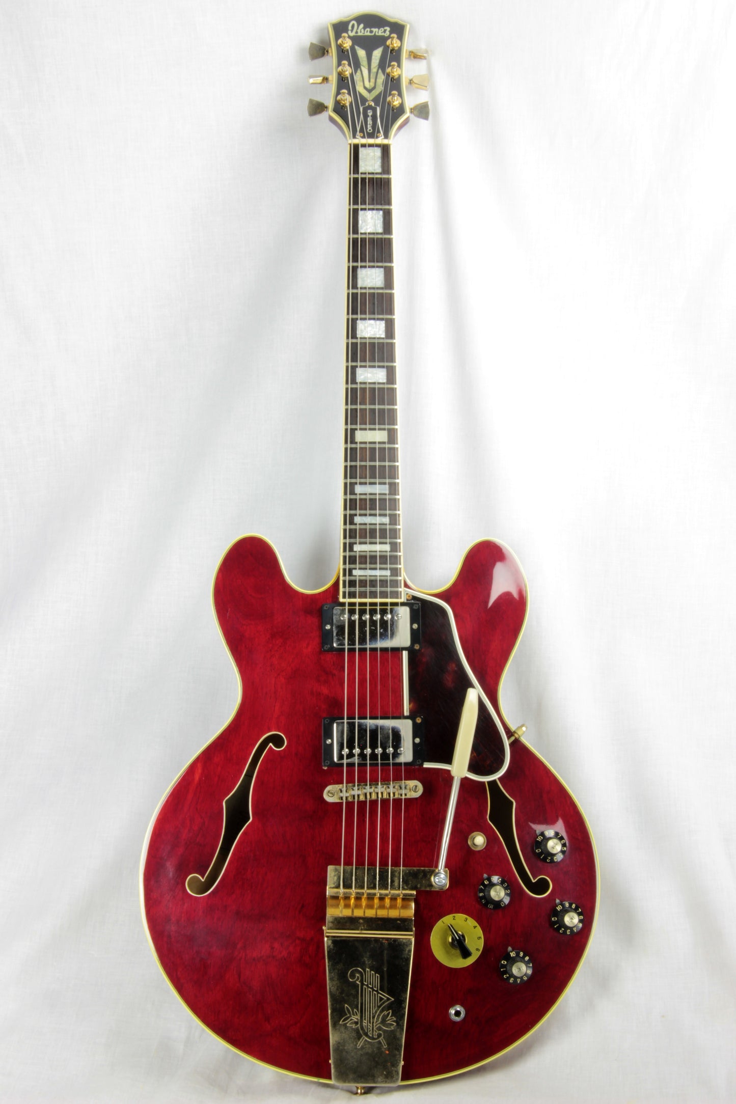 1977 Ibanez ES-355 TD Cherry Varisonic Stereo 2457 Lawsuit Era Seth Lover gibson japan