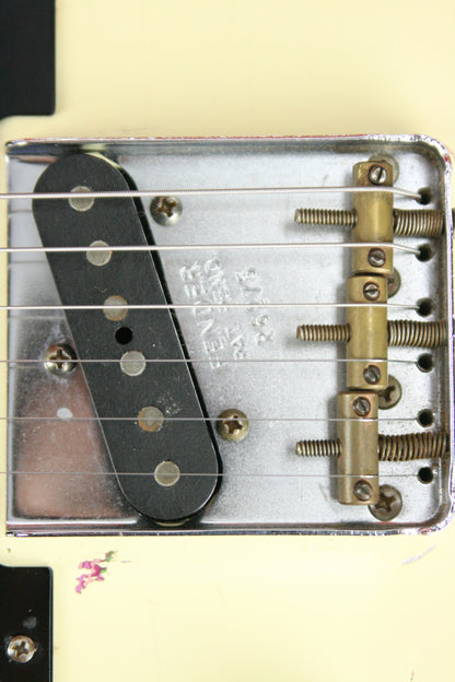 2014 Fender Custom Shop MASTERBUILT Dale Wilson 1951 Nocaster LEFT-HANDED Telecaster Heavy Relic Blonde Pink Paisley