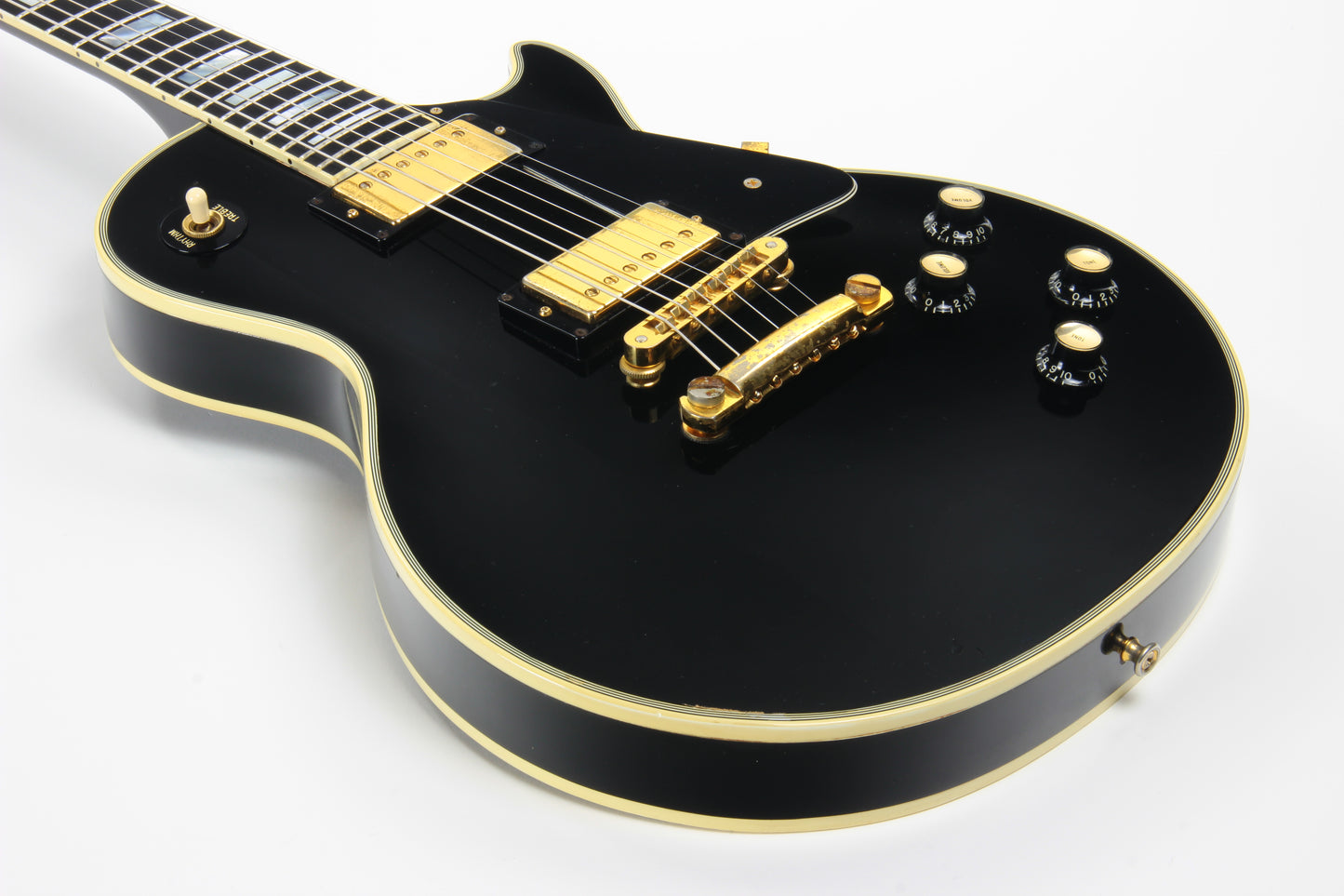 1978 Gibson Les Paul Custom Ebony Black Beauty Kalamazoo-Made - No Breaks, 1970's LP