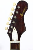 *SOLD*  1960’s Harmony Silhouette Project Guitar - 2 Gold Foil Pickups, Sunburst, Original Case