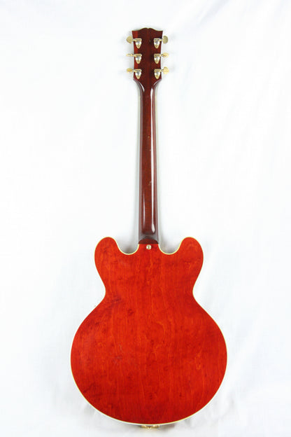 1960 Gibson ES-355 TDSV! CLEAN, PAF's, Watermelon Cherry w/ FLAME! Bigsby