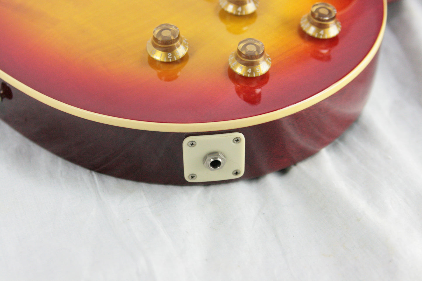 1980 Tokai Reborn Old LS-120 Lawsuit Les Paul! Solid Top LS120 Sunburst Nitro Finish