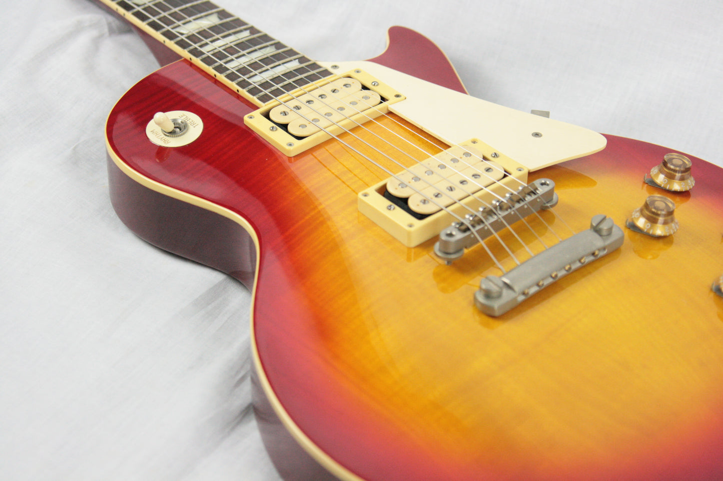 1980 Tokai Reborn Old LS-120 Lawsuit Les Paul! Solid Top LS120 Sunburst Nitro Finish