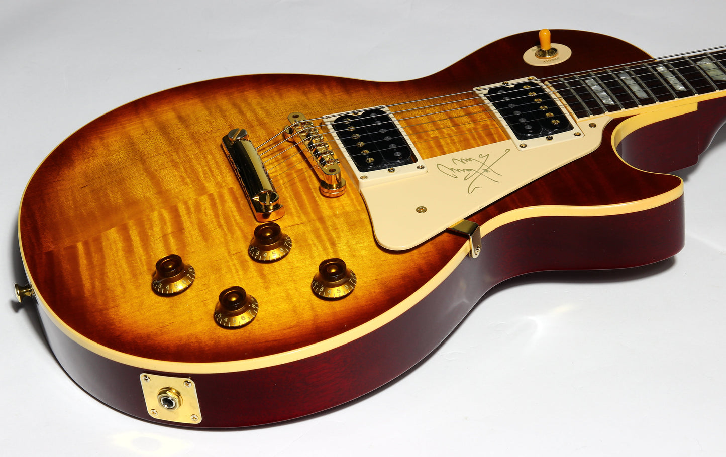 1996 Gibson Jimmy Page Les Paul Standard Signature 1959 Model - Iced Tea Plus Flametop Classic