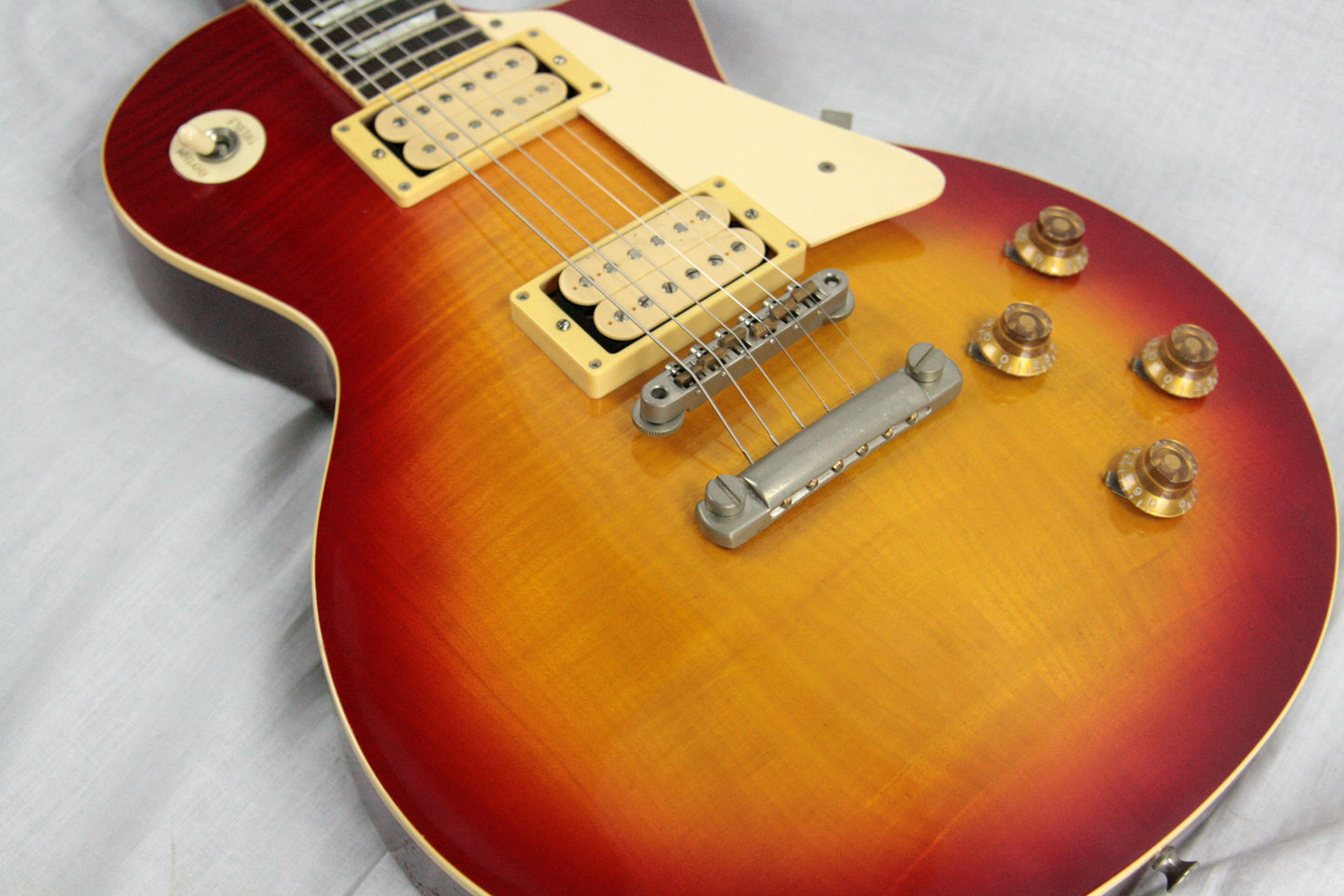 1980 Tokai Reborn Old LS-120 Lawsuit Les Paul! Solid Top LS120 Sunburst Nitro Finish