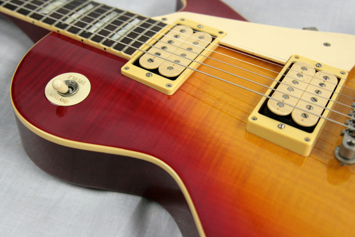 1980 Tokai Reborn Old LS-120 Lawsuit Les Paul! Solid Top LS120 Sunburst Nitro Finish