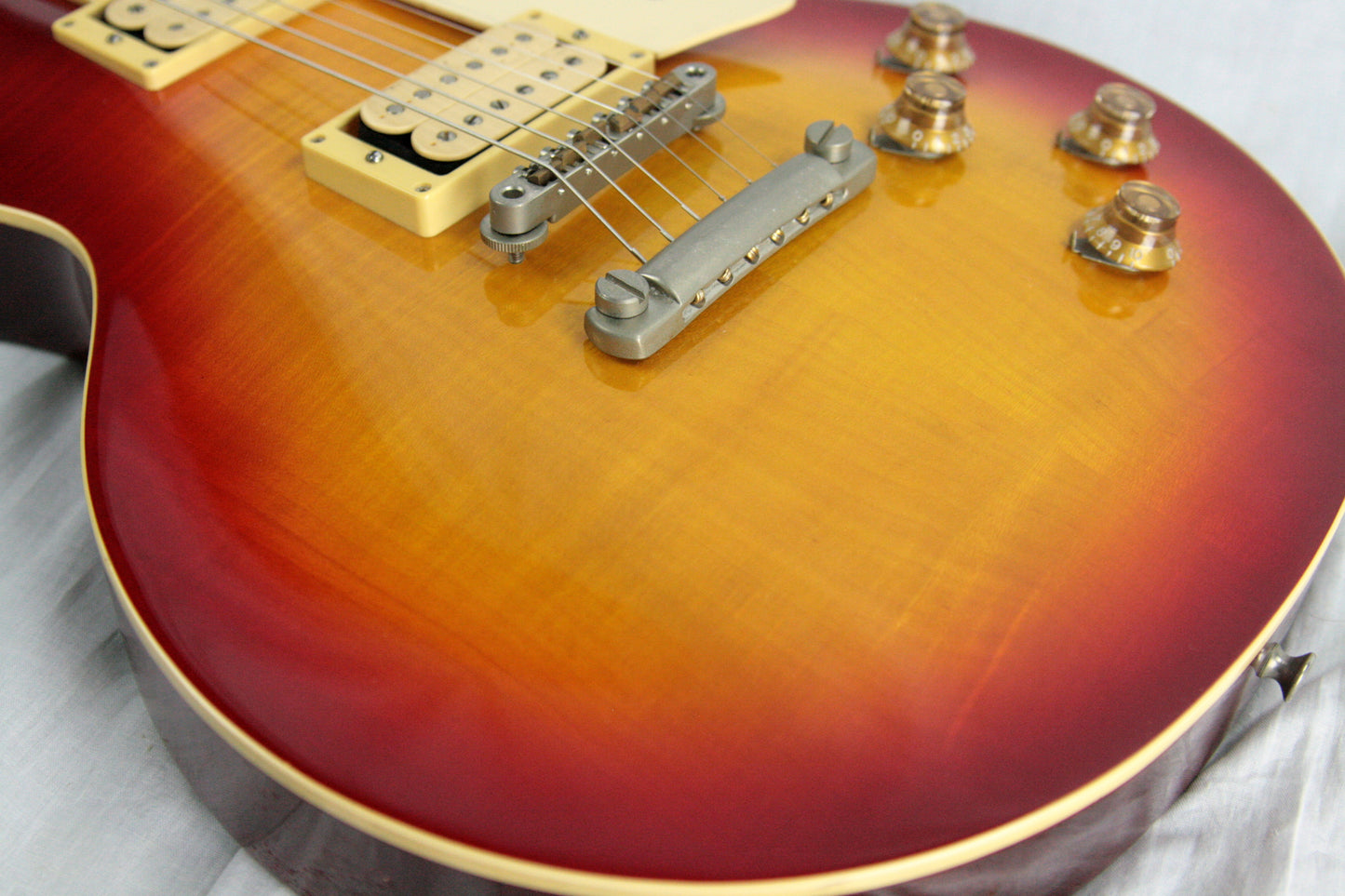 1980 Tokai Reborn Old LS-120 Lawsuit Les Paul! Solid Top LS120 Sunburst Nitro Finish