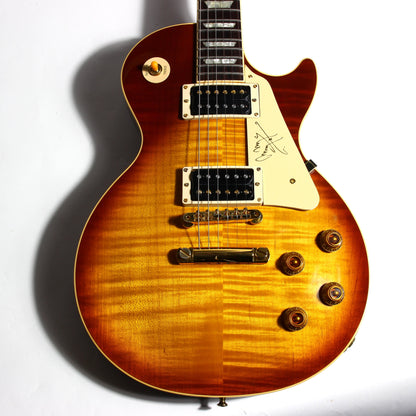 1996 Gibson Jimmy Page Les Paul Standard Signature 1959 Model - Iced Tea Plus Flametop Classic