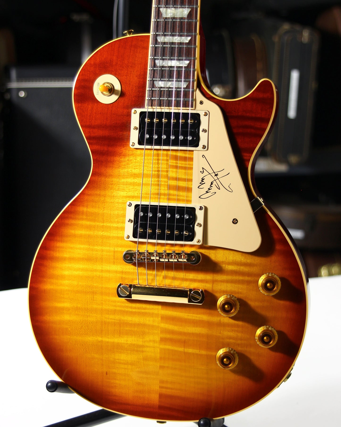 1996 Gibson Jimmy Page Les Paul Standard Signature 1959 Model - Iced Tea Plus Flametop Classic