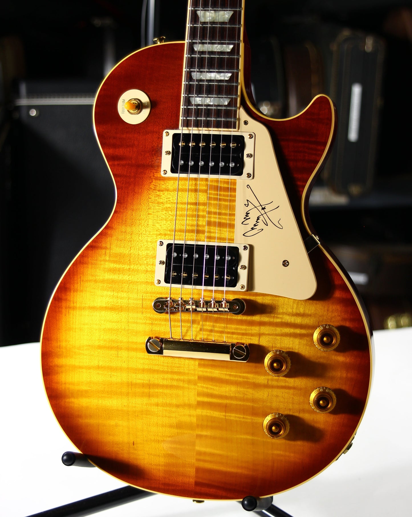 1996 Gibson Jimmy Page Les Paul Standard Signature 1959 Model - Iced Tea Plus Flametop Classic