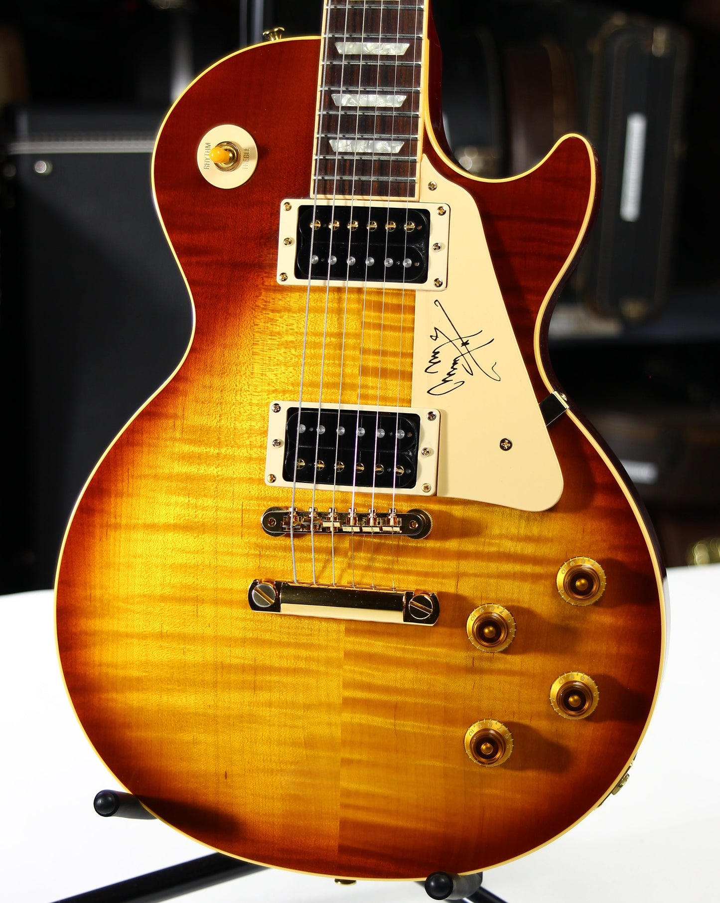 1996 Gibson Jimmy Page Les Paul Standard Signature 1959 Model - Iced Tea Plus Flametop Classic