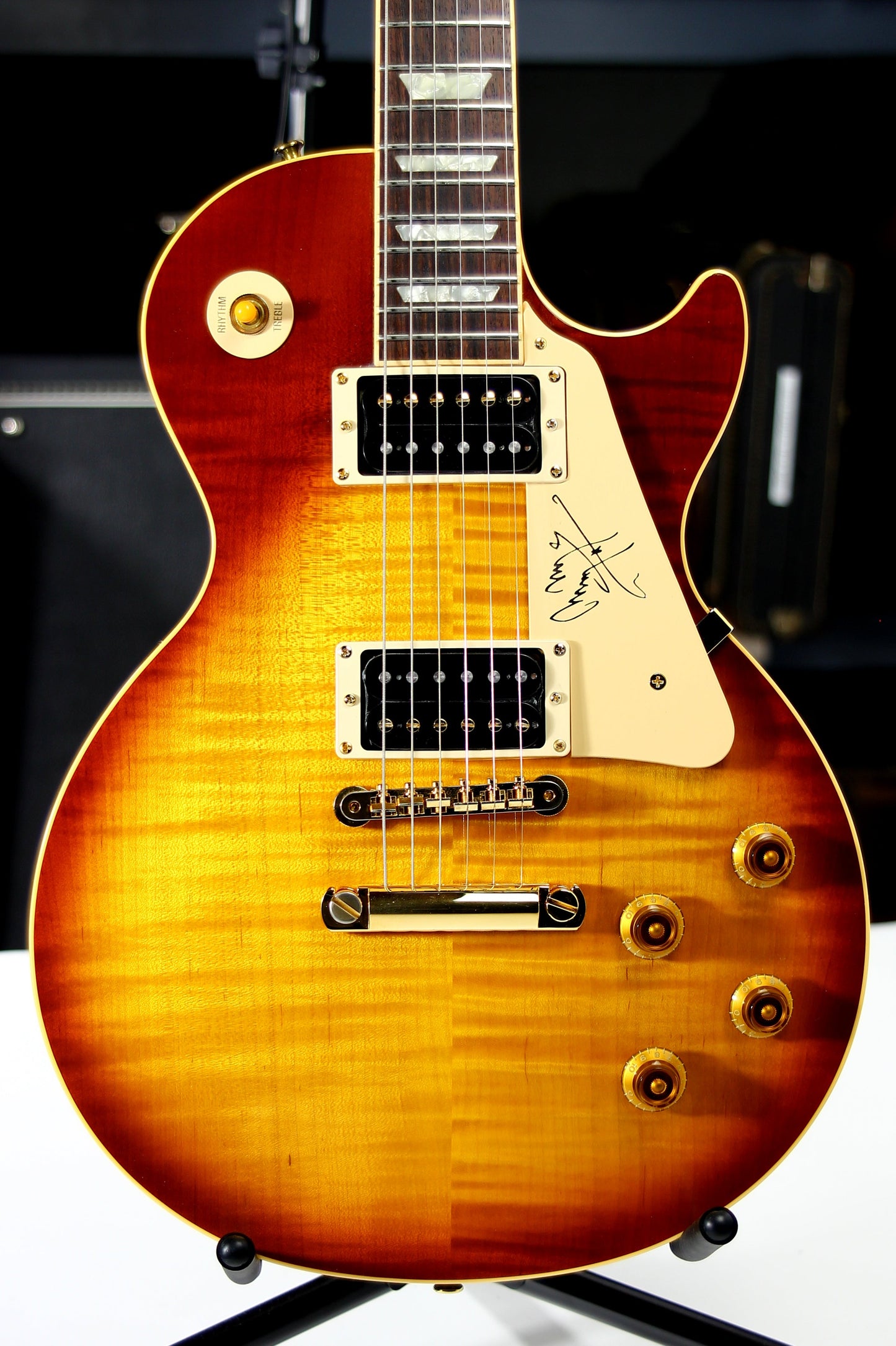 1996 Gibson Jimmy Page Les Paul Standard Signature 1959 Model - Iced Tea Plus Flametop Classic