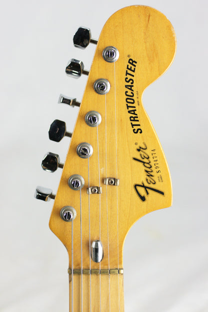 1981 Fender MONACO YELLOW Stratocaster International Color Series Strat 1979 1970's Hardtail