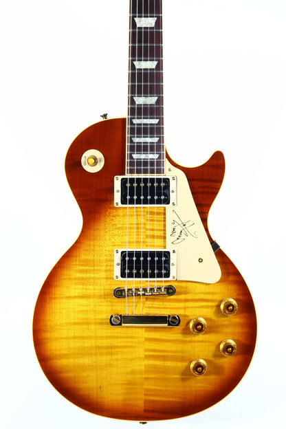 1996 Gibson Jimmy Page Les Paul Standard Signature 1959 Model - Iced Tea Plus Flametop Classic