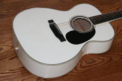 2006 Martin Bellezza Bianca ERIC CLAPTON 000-ECHF WHITE Acoustic Guitar! Signed by EC! 28 42