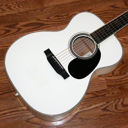 2006 Martin Bellezza Bianca ERIC CLAPTON 000-ECHF WHITE Acoustic Guitar! Signed by EC! 28 42