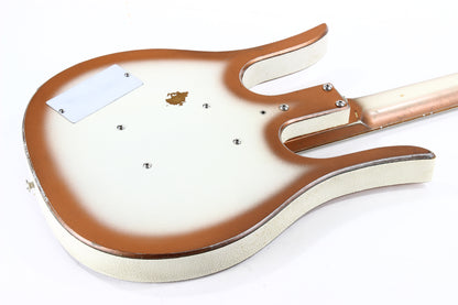 1963 Danelectro Longhorn Vintage Electric Bass Copper Burst - 2 Lipstick Pickups, Rare