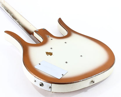 1963 Danelectro Longhorn Vintage Electric Bass Copper Burst - 2 Lipstick Pickups, Rare