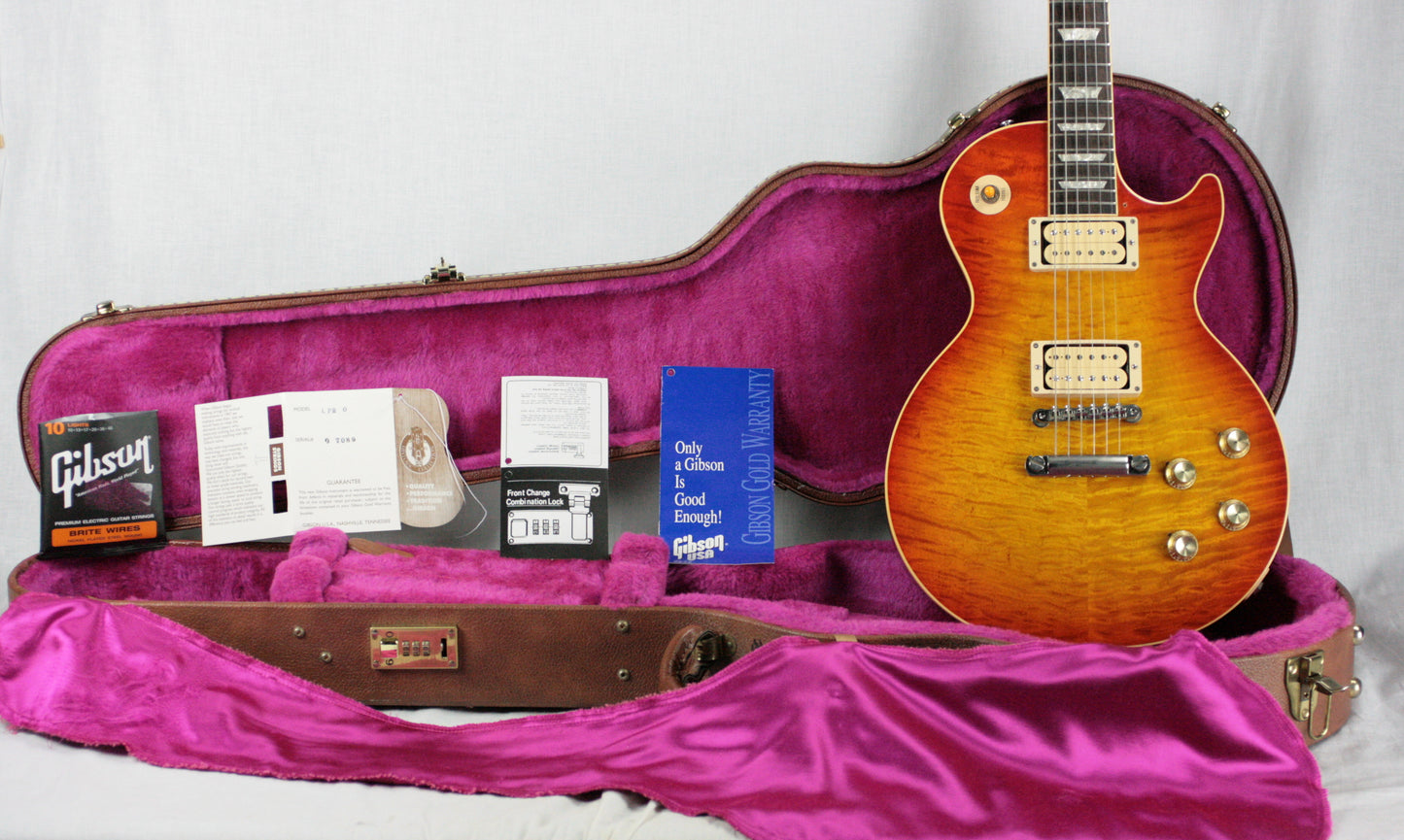 1997 Gibson '60 Les Paul Reissue Historic QUILT Flametop! 1960 R0 LP 1959 R9 Custom Shop