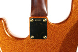 Fender Custom Shop Paul Waller Masterbuilt '56 Stratocaster Orange Sparkle - Solid CITES Rosewood Neck!