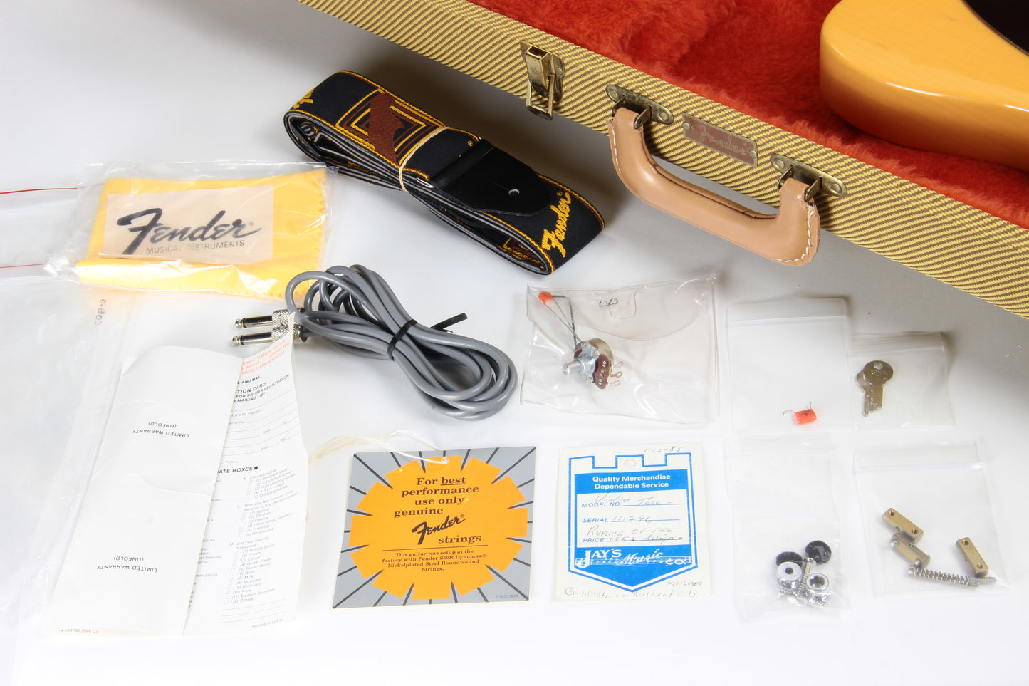 1989 Fender '52 Telecaster American Vintage Reissue Tele AVRI 1952 Butterscotch Blonde - LIGHTWEIGHT