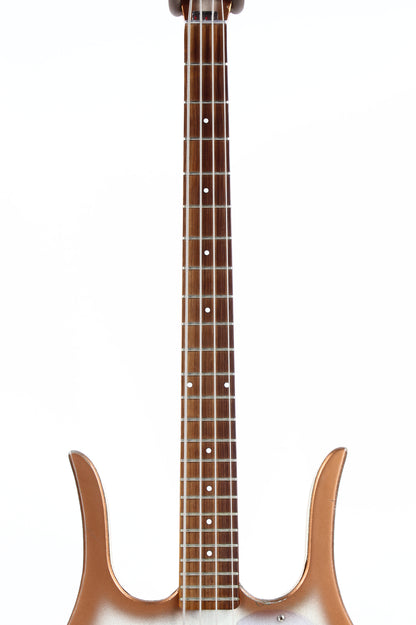 1963 Danelectro Longhorn Vintage Electric Bass Copper Burst - 2 Lipstick Pickups, Rare