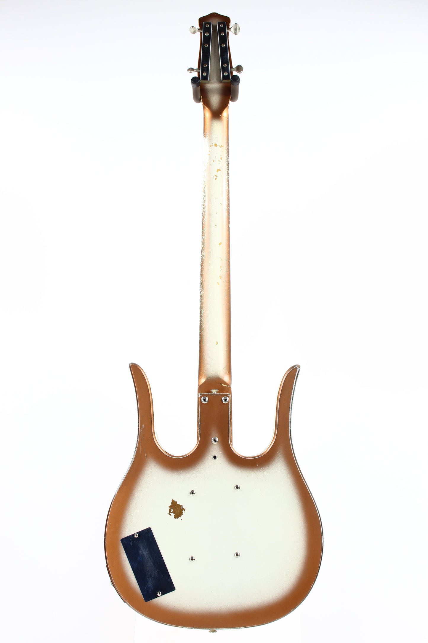 1963 Danelectro Longhorn Vintage Electric Bass Copper Burst - 2 Lipstick Pickups, Rare