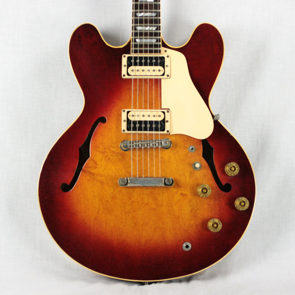 RARE 1982 Gibson ES-369 Cherry Sunburst w/ OHSC! Dirty Fingers Pickups ...