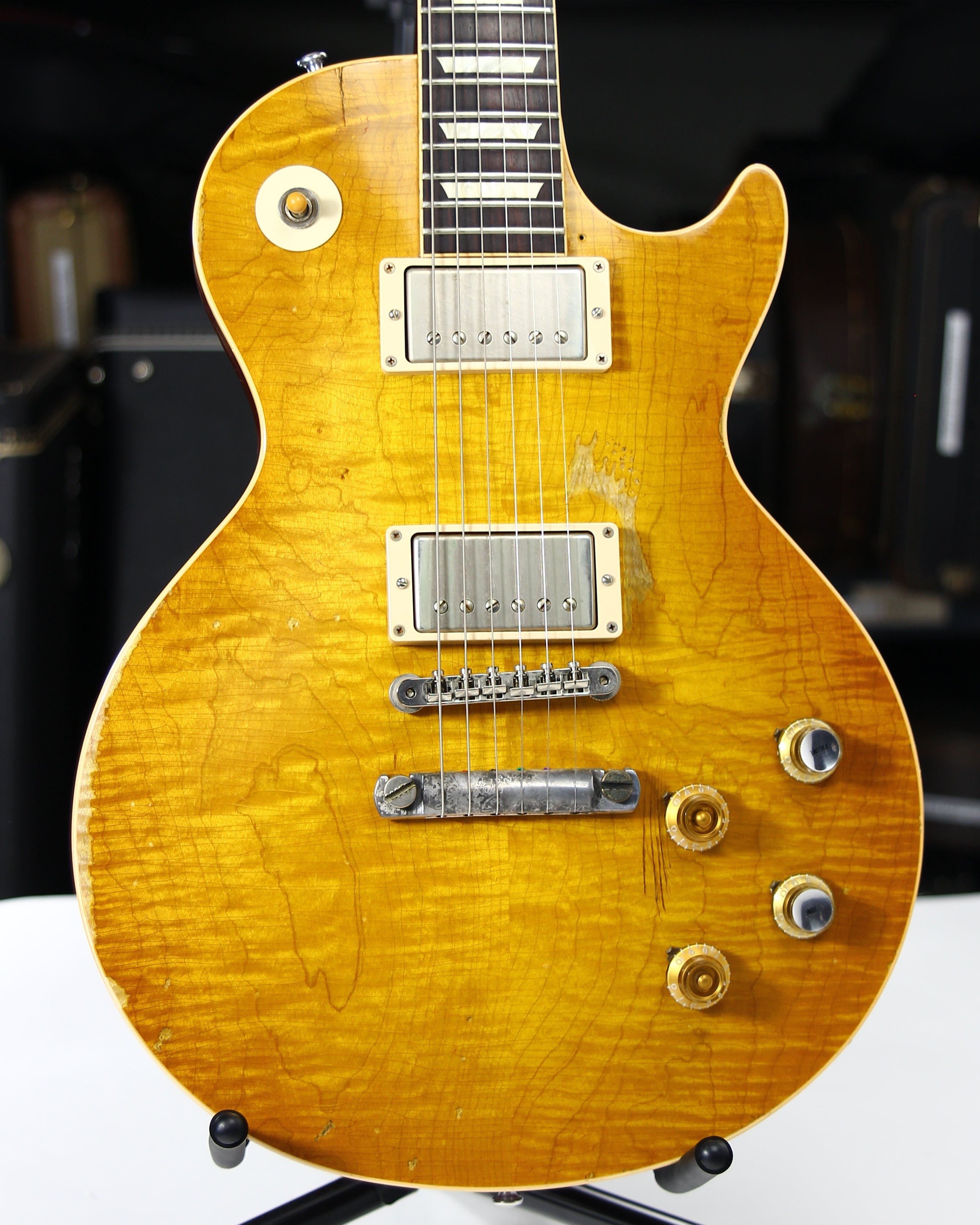 *SOLD*  1959 Gibson CC1 GARY MOORE Les Paul GREENY Collectors Choice MURPHY AGED SIGNED Melvyn Franks CC#1A Custom Shop Reissue